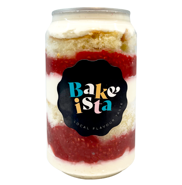 Layercan - Framboise - Canette dessert - Bake-Ista